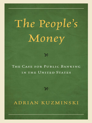 cover image of The People's Money